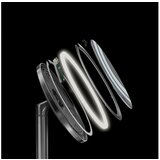 simplehuman ST3061 LED ogledalo za šminkanje od 20 cm s povećanjem od 5x - mesing | shoptok.hr