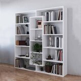 Moderna stojeća polica za knjige 14 polica bijela ModernHome | shoptok.hr