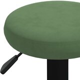  VIDAXL Barski stolčki 2 kosa temno zelen žamet | Shoptok.si