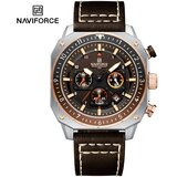 Naviforce Ura SQ-38605 - Rjava / Srebrna | Shoptok.si