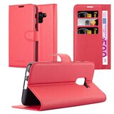 Cadorabo Samsung Galaxy A8 2018 v rdeče sladkorno jabolko - Zaščitni ovitek z magnetnim zapiranjem, stoječo funkcijo in režo za kartice, (20551253) | Shoptok.si