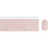 Logitech MK470 Wireless Desktop US Roze tastatura + miš Cene