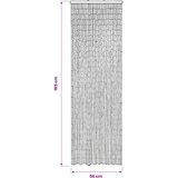 Zavjesa za Vrata Protiv Insekata od Bambusa 56x185 cm | shoptok.hr