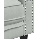 SOFA Svijetlo siva 174 x 74,5 x 70,5 cm Baršun | shoptok.hr