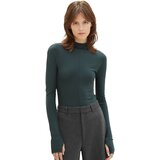 Tom Tailor Majica temno zelena | Shoptok.si