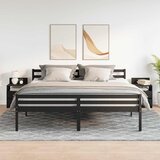  Noćni ormarići 2 kom s 2 ladice crne boje 40x33x60 cm | Eponuda.com