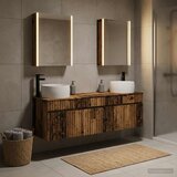  Set ormarića za kupaonicu 5 kom. Staro drvo Konstruirano drvo | shoptok.hr