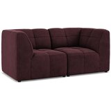 Makamii Bordo baršunasti sofa 180 cm Aloha – | shoptok.hr