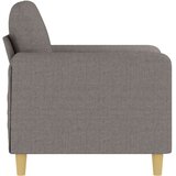  Fotelja smeđesiva 60 cm od tkanine Tupe | shoptok.hr