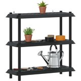  Jedinca za police 3 razina 100 x 40 x 96 cm PP Antracit | Eponuda.com