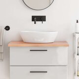  Kopalniški pult svetlo rjav 80x50x4 cm obdelan trden les | Shoptok.si