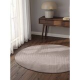Vikosa Svetlo siva ročno tkana volnena okrogla preproga ø 120 cm Arcura – | Shoptok.si