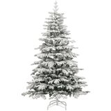 vidaXL Umetna novoletna jelka s snegom 240 cm | Shoptok.si