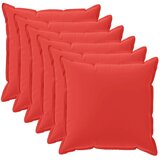  Jastuk s jastukom HOUTEN 6 kom. Crvena Poliester - Crvena 45 x 45 cm 6 | shoptok.hr