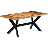  Blagovaonski stol od masivnog drva akacije 180 x 90 x 75 cm | shoptok.hr