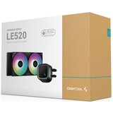 DeepCool LE520 argb vodeno hladjenje, fans 500~2250rpm, 240mm, intel/amd | ePonuda.com