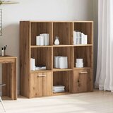 vidaXL Knjižna omara artisan hrast 98x29x97,5 cm inženirski les | Shoptok.si