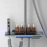 ELITE EDITION Nadometni tuš sistem nove generacije - BSE1307 — Črna | Shoptok.si