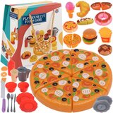 ISO TRADE set brze hrane za igru s pizzom na čičak, 42 dijela | shoptok.hr