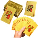 Elegant Dollar Banknote Gold Playing Cards Deck 54 Cards | shoptok.hr