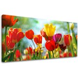  Slike na platnu cvetje panorama KV145E13 (moderne slike na) | shoptok.hr