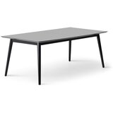 Hammel Furniture Črna/antracitno siva raztegljiva jedilna miza 100x210 cm Meza – Cene