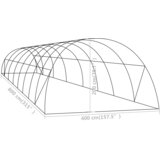  Plastenik 32 m² 8 x 4 x 2 m | shoptok.hr