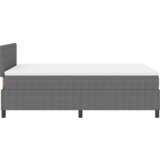 Box Spring Krevet s Madracem &amp LED Svijetlosivi 120x200 cm Kordura Tkanina | shoptok.hr