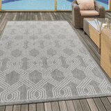 Novel Ravno Tkana Preproga Aruba, Siva, 60x100cm | Shoptok.si