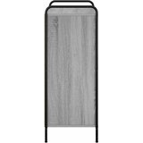  Ormar za cipele 76 x 36 5 x 93 cm Konstruirano drvo Siva Sonoma - Siva Sonoma 76 x 36 5 x 93 cm 4 etaže s vratima | shoptok.hr