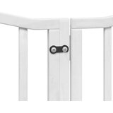 vidaXL Vrata za pse s vratašcima 15 panela sklopiva 750 cm drvo topole | shoptok.hr