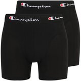 Champion Authentic Athletic Apparel Men‘s Smooth Seam Boxers 2Pack Black S Cene
