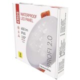  LED panel VIXXO, okrogel, bel, 7,5W, IP65, nevtralno bela Cene