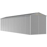 vidaXL Vrtno spremište svjetlosivo 191 x 810 x 198 cm pocinčani čelik | shoptok.hr