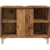 vidaXL Kupaonski ormarić boja drva 80 x 33 x 60 cm konstruirano drvo | Eponuda.com