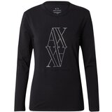 Armani Exchange Majica črna / srebrna | Shoptok.si
