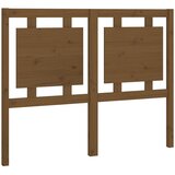  Uzglavlje za krevet boja meda 125,5x4x100 cm masivna borovina | shoptok.hr