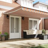  Povlačivi tende Šareni 500 × 300 cm Platno i Aluminij | shoptok.hr