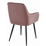  SOLDEN stolica - ružičasti baršun / crne noge x 1 | shoptok.hr