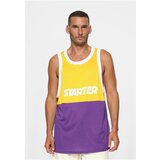 Starter Black Label Men's tank top Split Mesh yellow/purple Cene