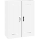Viseći Viseča stenska omarica visok sijaj bela 69,5x32,5x90 cm, (20654096) | Shoptok.si