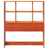 vidaXL Uzglavlje sa spremištem voštano smeđe 75 cm od masivne borovine | shoptok.hr