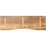 vidaXL Mizna plošča ukrivljena 160x50x2,5 cm trden mangov les | Shoptok.si