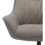 Livetastic FOTELJ, rjavosiva tekstil | Shoptok.si