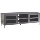 Siva željezna TV komoda 150x50x45 cm Acier –