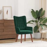 Fotelja Tamnozelena 63 x 67 x 94 cm Baršun | shoptok.hr