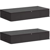  Kutija za pohranu s prozirnim prozorom na vrhu 2 pcs Antracit - Antracit 2 90 x 48 x 15 cm | shoptok.hr