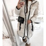 Gemre White Quilted Coat Averie | Shoptok.si