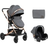 Kikka Boo kolica amaia dark grey premium set 2in1 sa autosedištem i-size ( KKB11244 set ) Cene