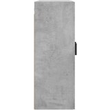  Zidni ormarić siva boja betona 69,5x34x90 cm konstruirano drvo | shoptok.hr